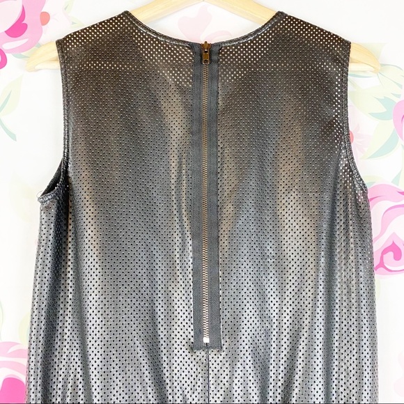 Anthropologie Bailey 44 Faux Vegan Black Leather Romper XS - Picture 5 of 6